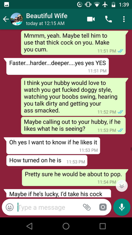hotwife-texts: Part 3 (I think she likes the idea…)