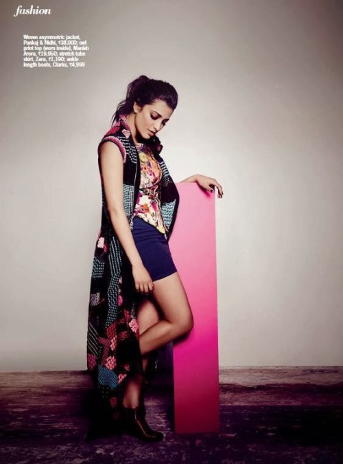 Shruti Haasan - Cosmopolitan India January 2014
