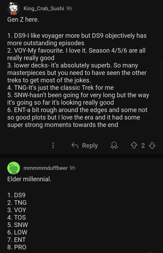 Crying Because I Was On The Star Trek Subreddit And I Saw Someone Ask This