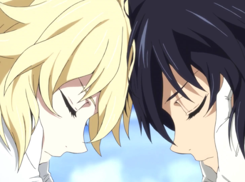 eschie:  mikayuu forehead touch for life ❤ adult photos