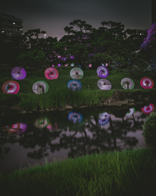 Water Colored Tokyo ☂️Edo Natsu Yakai(summer evening party), a water themed exhibition was held in K