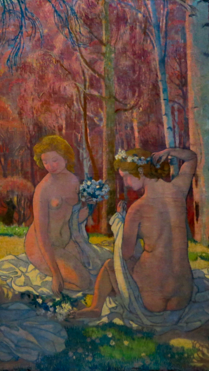 Maurice Denis (1870 - 1943)Psyche Discovers that Her Mysterious Lover Is ErosThe Dancers (Eternal Su