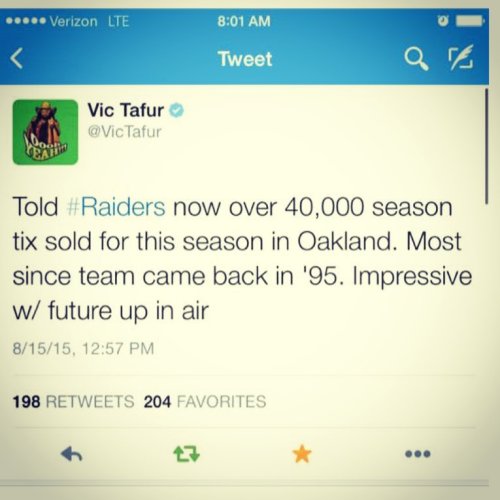 #loyalty #youcanevensitwithus #thickandthin #throughitall #RN4L #reppin #raiders #respect #raidernation #oakland #oaktown #oaklandraiders #raidernation