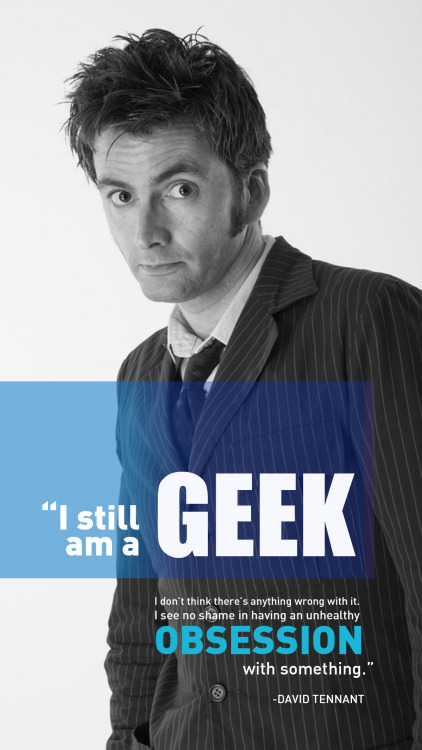 celestetsukino:&ldquo;I still am a geek, I don’t think there’s anything wrong with it.  I see no sha