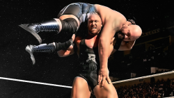 Big Show&Amp;Rsquo;S Hand Is So Close To Touching Ryback&Amp;Rsquo;S Bulge!