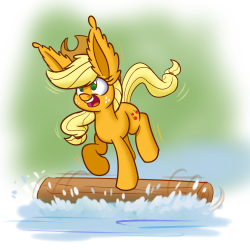 dailyapplepony:“Yeeeehaw!” &lt;3