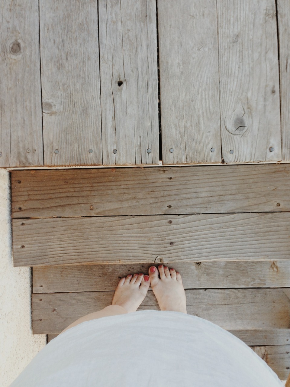 herkindoftea:  There are few better feelings than bare-feet on old, worn wooden stairs.