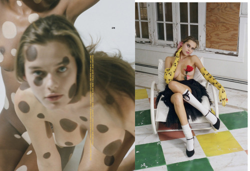 morningmode: MARFA Models Solveig Mork Hansen and Ebonee Davis are captured by Brianna Capozzi for 