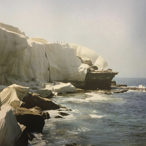 le-bronzage-est-delicieux:Christo and Jeanne Claude, ‘Wrapped Coast’ Australia, 1969