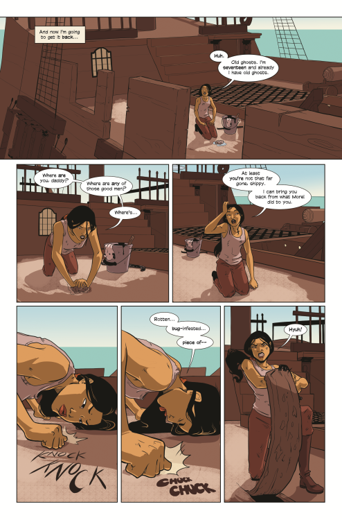 darthkrzysztof: princelesscomic: Raven The Pirate Princess Issue 1: Pages 1-10It’s been a whil