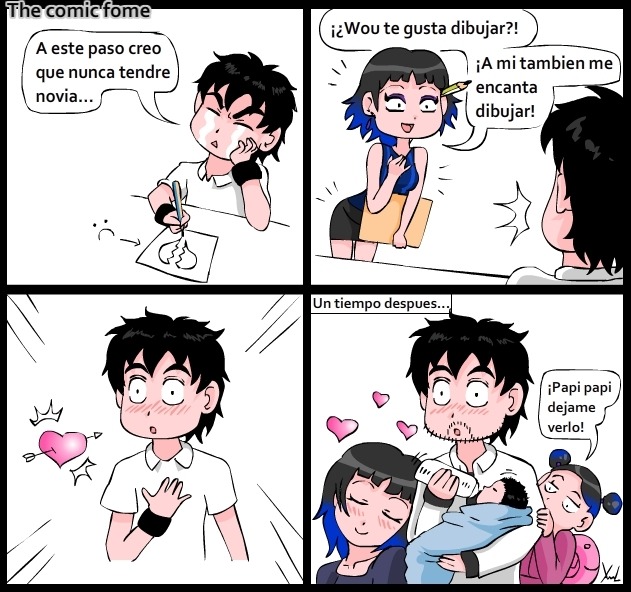 thecomicfome:  Fanfome de “mi imaginacion y yo”