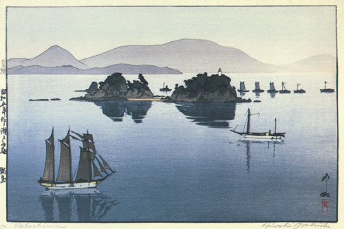 Hiroshi Yoshida 吉田 博 (1876 - 1950) - Nabeshima