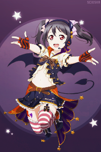 kuroona:    μ’s Halloween cards 