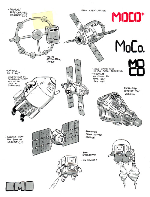 BMO concept art by Adam Muto