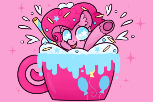 chanzajam:  My Little Pony Drink Series: Pinkie Pie Funfetti Cocoa 