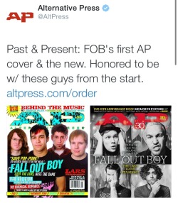 atomickobrakid:  what-a-catch-fob:  Look at how much they’ve grown up  They are still small children on the inside