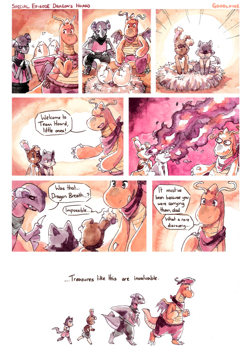 goodlouse: Maybe the real treasure was the family we made along the way… This was the 4-page 