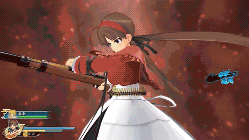 askgraphiteknight:  Ryoubi because Mattie colors with Pyre personality with guns