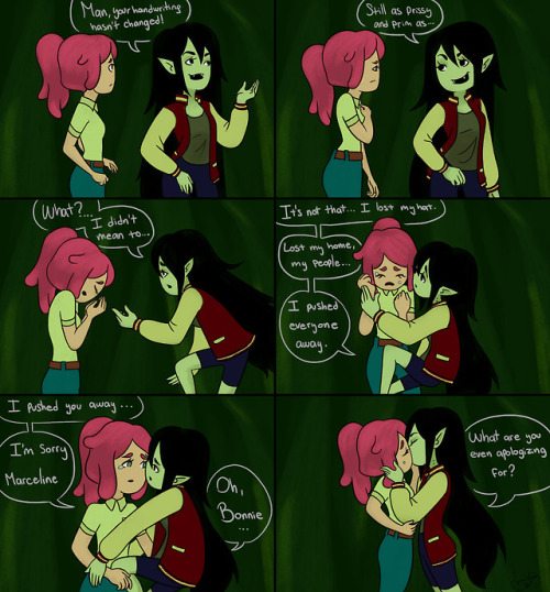 meikomassun: Who else loves Bubbline?Finally decided to color it! Awwwwwww