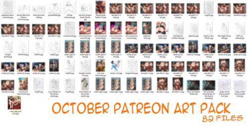 October Patreon art pack is huge and very yummy. Do you want this much of quality nsfw art each month? Become my Patreon <3 Patreon https://www.patreon.com/DearEditor