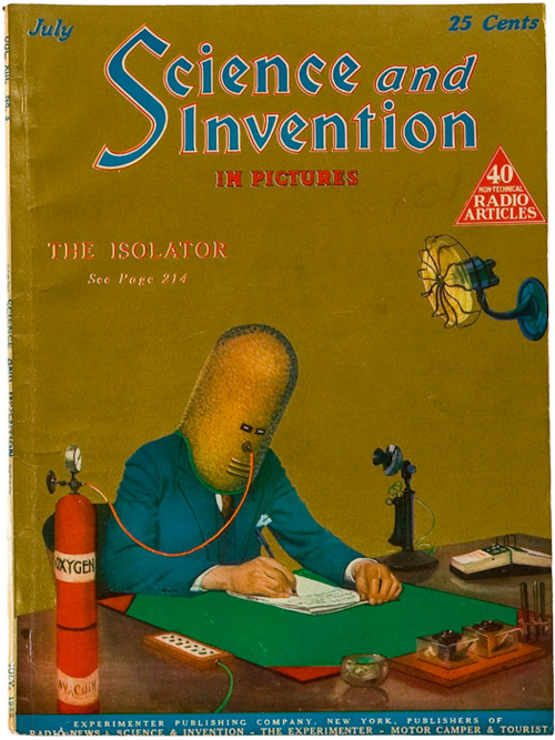 backstoryradio: Focus, people. FOCUS!!! appendixjournal: The Isolator is a bizarre helmet invented i