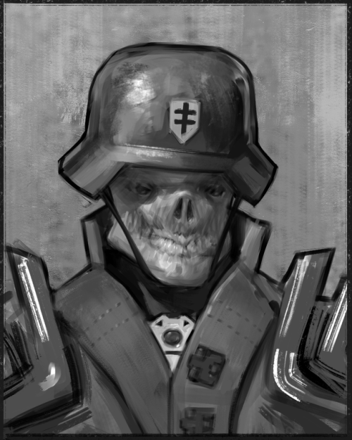 Random Military Nazi Creature I Did In Between Other More Important Stuff.