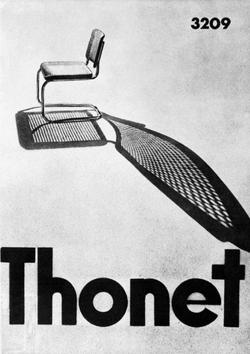 juliaknz: Marcel Breuer for Thonet / Thonet Freischwinger S32, 1929.