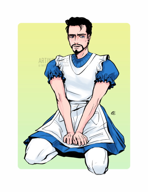 #ATonyADay no. 53wonderland vibes ~2.5h, a day behind but more canon tony oufits are incoming (sourc