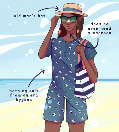 terezis: the other day @gaybrielswan suggested “kravitz in a 1930s bathing suit&rdqu