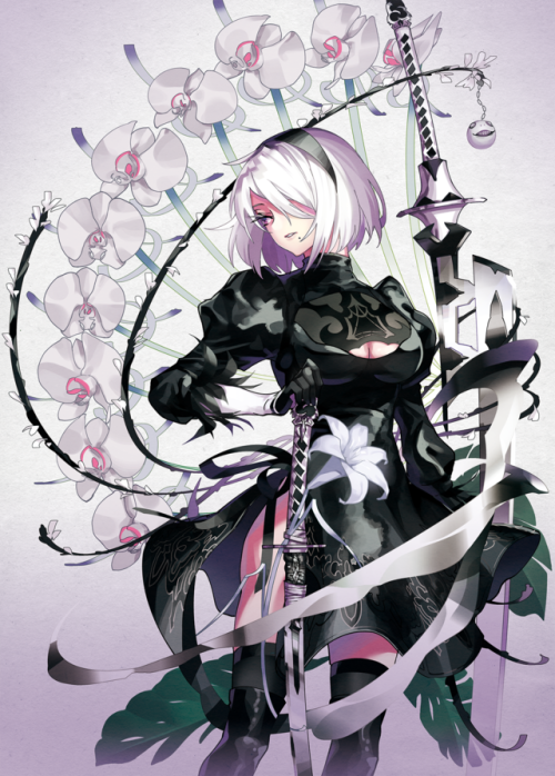 animepopheart - ★ 鶴亀| 1 * 2 ☆⊳2b and 9s (nier - automatas)✔...