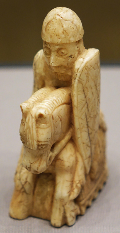 Original Lewis Chess Piece, ‘Vikings: Rediscover The Legend’ Exhibition, The Riverside Arts Centre M