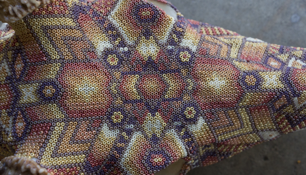 crossconnectmag:   Bead Skulls by Harrison Carter Watkins   Harrison Carter Watkins is