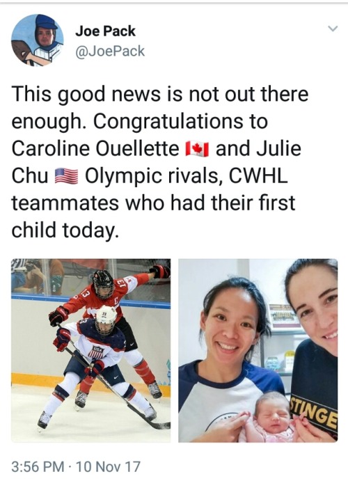 suburbanerd:They both play for the Clarkson Cup winning Canadiennes de Montreal (saw them play a cou