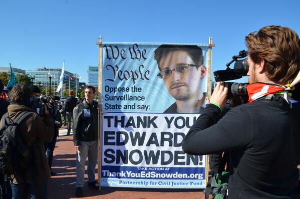 angelclark:  #StopWatchingUs Thousands Protest Against NSA Spying In DC (PHOTOS)