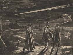 magictransistor:  The Great Comet (Engraving;