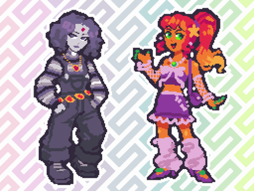 Raven And Starfire
