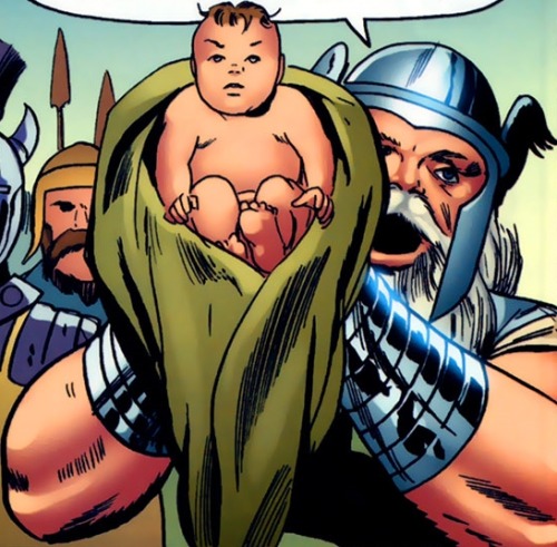 unnecessaryhorns: comic-loki:Baby Loki  #ANYONE HAS ANY MORE OF BABY LOKI? Blood Brothers versi