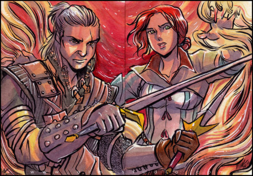 PSC - Geralt And Triss By Aimo