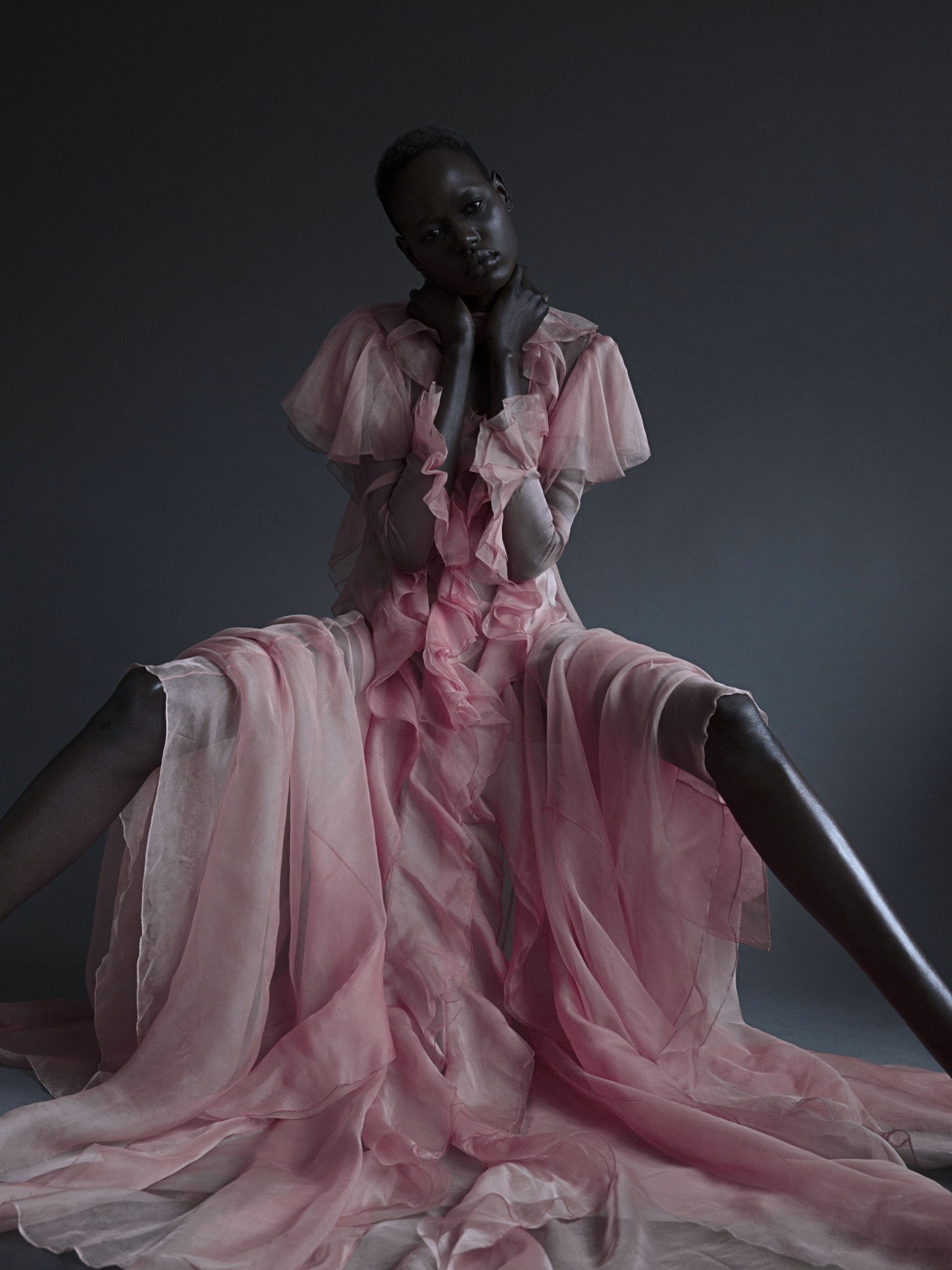 frackoviak:  Ajak Deng by Nick HudsonFlaunt Magazine April 2016 