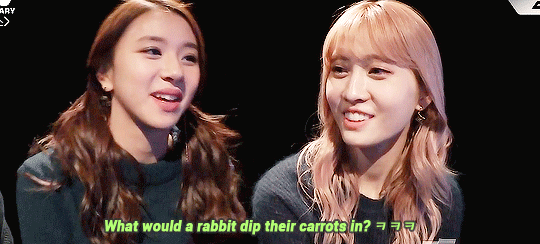 misamo:  right.. what else would a rabbit dip their carrots in… 