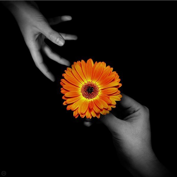touchn2btouched:  you’re the brightest star in a pocketful of skies. my colored