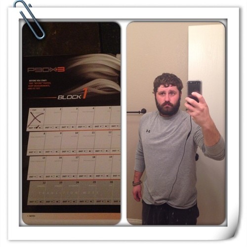 Day one let’s see what happens #p90x3 #beachbody #before (at Midlothian, TX)