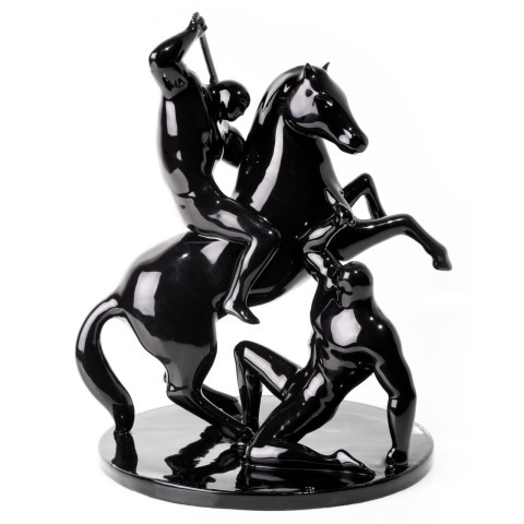 (via Artists I Like Right Now: Dark Times) Cleon Peterson sculpture