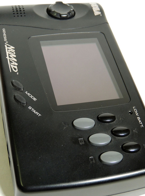 The Sega Nomad wasn’t exactly a thing of beauty but it was great to actually play Genesis games on t