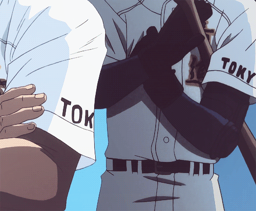 miyukibells:“You’re next at-bat. Are you ready?" ↳ Kominato Haruichi | ep. 57