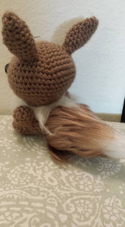 Amigurumi Chibis~Hello KittyEevee (fluffy edition!)MimikyuMade by patterns (and permission granted) 