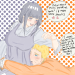 pororooo506:Naruhina in quarantine at home🧡💜Stay safe everyone♡