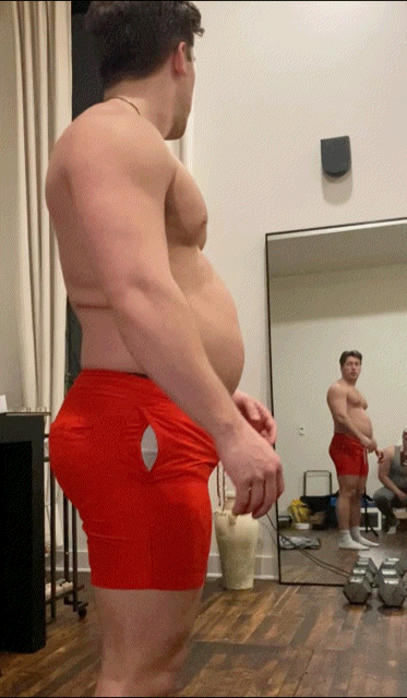 Who Said A Six Pack Is A Ideal Beach Bod? May Need To Get Some New Swim Shorts Tho Link In Bio!