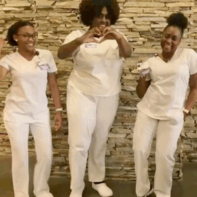 chocolatemuch:Your future nurses ✊✊✊