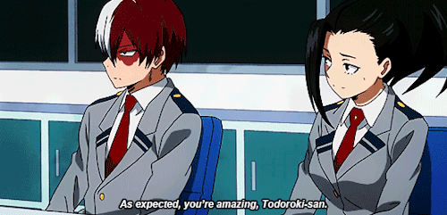 sarapyon: 1/∞ TodoMomo Moments from the anime (/∇＼*)｡o○♡